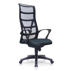 Mesh Hi Chair (black mesh)